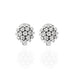 "CENTO" 18CT WHITE DIAMOND GOLD CLUSTER STUD EARRINGS (Thumbnail 1)