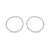 DEMEGLIO 18CT WHITE GOLD DIAMOND CIRCLE EARRINGS (Thumbnail 1)