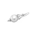 18CT WHITE GOLD MABE PEARL AND DIAMOND DROP EARRINGS (Thumbnail 2)