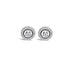 JORG HEINZ 'MAGIC' 18CT WHITE GOLD PEARL AND DIAMOND STUD EARRINGS (Thumbnail 2)