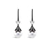 KAILIS 18CT WHITE GOLD "BLACK ELIXIR" SOUTH SEA PEARL & DIAMOND DROP EARRINGS (Thumbnail 1)