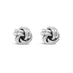 18CT WHITE GOLD 'KNOT' STYLE EARRINGS (Thumbnail 2)
