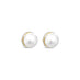 18CT YELLOW GOLD AND WHITE GOLD PEARL STUD EARRINGS (Thumbnail 2)