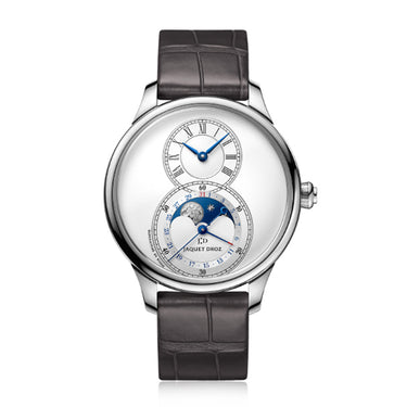 GRANDE SECONDE MOON SILVER 39MM