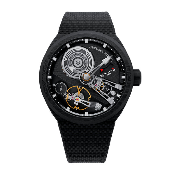 GREUBEL FORSEY BLACK CARBON BALANCIER CONVEXE S2 (Image 1)