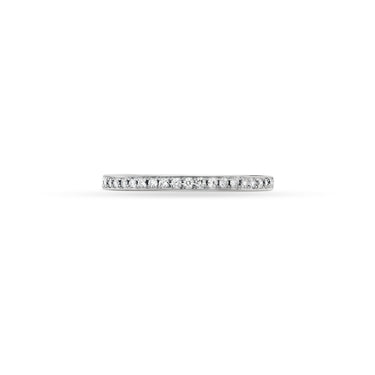 HEARTS ON FIRE 'SIGNATURE' 18CT WHITE GOLD DIAMOND BAND