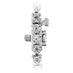 HEARTS ON FIRE 'TEMPTATION' 18CT WHITE GOLD THREE PRONG 5CT DIAMOND BRACELET (Thumbnail 2)
