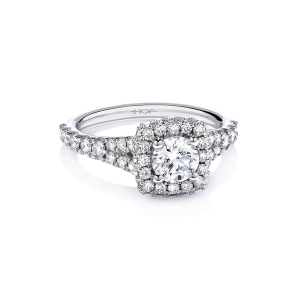 HEARTS ON FIRE 'ACCLAIM' PLATINUM 0.72CT DIAMOND RING (Image 2)