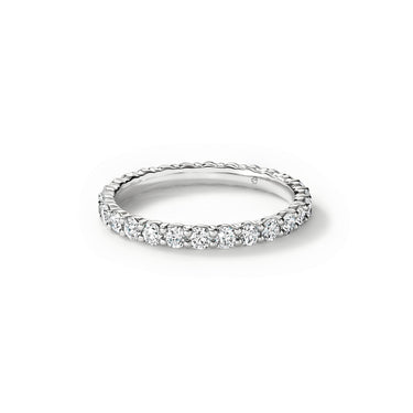 HEARTS ON FIRE 'SIGNATURE ETERNITY' 18CT WHITE GOLD 1.03CT DIAMOND RING