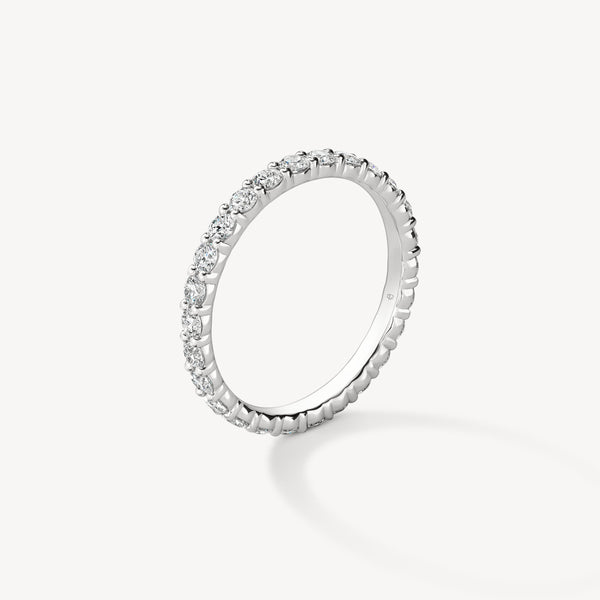 HEARTS ON FIRE 'SIGNATURE ETERNITY' 18CT WHITE GOLD 1.03CT DIAMOND RING (Image 2)