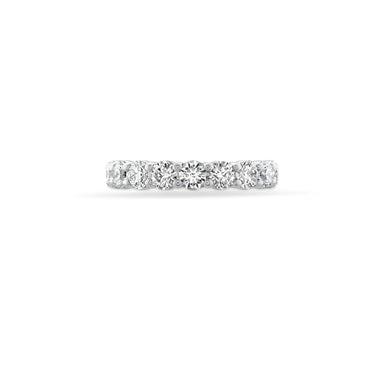 HEARTS ON FIRE 'SIGNATURE ETERNITY' 18CT WHITE GOLD 3.01CT DIAMOND RING