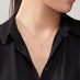 HEARTS ON FIRE 'AERIAL PETITE' 18CT WHITE GOLD 0.36CT DIAMOND DROP PENDANT (Thumbnail 4)