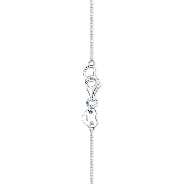 HEARTS ON FIRE 'AERIAL PETITE' 18CT WHITE GOLD DIAMOND DROP PENDANT (Image 3)