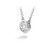 HEARTS ON FIRE 'CLASSIC' 18CT WHITE GOLD 0.36CT BEZEL SOLITAIRE DIAMOND PENDANT (Thumbnail 2)