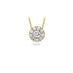 HEARTS ON FIRE 'FULFILLMENT' 18CT YELLOW GOLD 0.26CT DIAMOND PENDANT (Thumbnail 1)