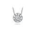 HEARTS ON FIRE 'FULFILLMENT' 18CT WHITE GOLD 0.49CT DIAMOND PENDANT (Thumbnail 1)