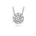 HEARTS ON FIRE 'FULFILLMENT' 18CT WHITE GOLD 0.72CT DIAMOND PENDANT (Thumbnail 1)