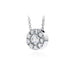 HEARTS ON FIRE 'FULFILLMENT' 18CT WHITE GOLD 1.01CT DIAMOND PENDANT (Thumbnail 2)