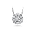 HEARTS ON FIRE 'FULFILLMENT' 18CT WHITE GOLD 1.51CT DIAMOND PENDANT (Thumbnail 1)