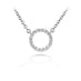 HEARTS ON FIRE 'SIGNATURE CIRCLE' 18CT WHITE GOLD DIAMOND PENDANT SMALL (Thumbnail 1)