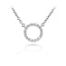 HEARTS ON FIRE 'SIGNATURE CIRCLE' 18CT WHITE GOLD DIAMOND PENDANT SMALL (Thumbnail 1)