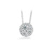 HEARTS ON FIRE 'TESSA' 18CT WHITE GOLD DIAMOND CIRCLE PENDANT (Thumbnail 1)