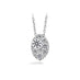 HEARTS ON FIRE 'TESSA' 18CT WHITE GOLD DIAMOND NAVETTE PENDANT (Thumbnail 1)