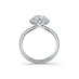 HEARTS ON FIRE 'VELA' 1.71CT DIAMOND HALO PLATINUM RING (Thumbnail 3)