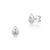 HEARTS ON FIRE 'LU' 18CT WHITE GOLD DIAMOND DROPLET STUD EARRINGS (Thumbnail 1)