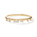 HEARTS ON FIRE 'BARRE' 18CT YELLOW GOLD FLOATING DIAMOND BANGLE (Thumbnail 1)