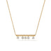 HEARTS ON FIRE 'BARRE' 18CT YELLOW GOLD FLOATING DIAMOND NECKLACE (Thumbnail 1)