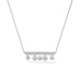 HEARTS ON FIRE 'BARRE' 18CT WHITE GOLD FLOATING DIAMOND NECKLACE (Thumbnail 1)