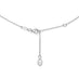 HEARTS ON FIRE 'BARRE' 18CT WHITE GOLD FLOATING SINGLE DIAMOND PAVE NECKLACE (Thumbnail 3)