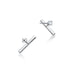 HEARTS ON FIRE 'BARRE' 18CT WHITE GOLD FLOATING DIAMOND PAVE CLIMBER EARRINGS (Thumbnail 2)