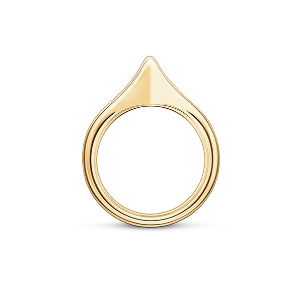 HEARTS ON FIRE 'LU' 18CT YELLOW GOLD DIAMOND BAND (Image 2)