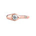 HEARTS ON FIRE 'LU' 18CT ROSE GOLD OPEN DIAMOND DROPLET RING (Thumbnail 2)