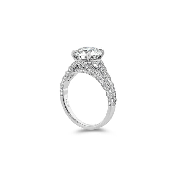 HEARTS ON FIRE ‘BEL FIORE’ PLATINUM 3.06 CT BESPOKE DIAMOND RING (Image 2)