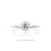 HEARTS ON FIRE CAMILLA PLATINUM 1.197CT SIX PRONG DIAMOND RING (Thumbnail 1)