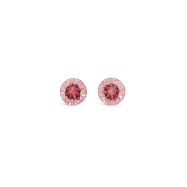 0.11CT = 2 FANCY DEEP PINK-1PR++ /SI1 ROUND BRILLIANT CUT LOOSE ARGYLE PINK DIAMOND  IGI COLLECTORS EDITION (Image 1)