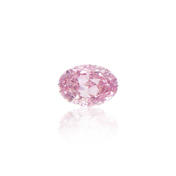 0.41CT FANCY PINK/SI2 OVAL CUT LOOSE ARGYLE PINK DIAMOND IGI COLLECTORS EDITION (Image 1)