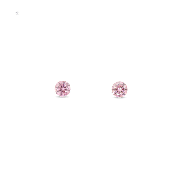 0.14CT = 2 FANCY INTENSE PURPLISH PINK SI2 ROUND BRILLIANT CUT ARGYLE PINK DIAMOND IGI COLLECTOIRS EDITION (Image 1)