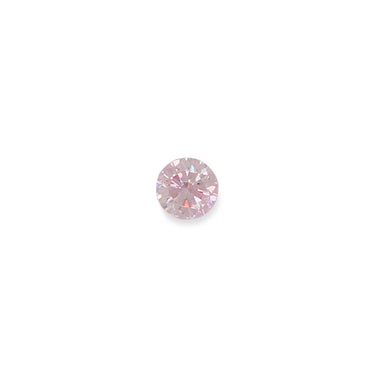 0.09CT FANCY INTENSE PINK/SI1 ROUND BRILLIANT CUT ARGYLE PINK DIAMOND - IGI COLLECTORS EDITION
