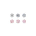 0.16CT = 6 x FANCY PINK-FANCY GREY BLUE/SI2 ROUND BRILLIANT CUT ARGYLE PINK DIAMONDS - IGI COLLECTORS EDITION (Thumbnail 1)