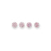 0.17CT = 4 X FANCY PINK-FANCY PURPLE PINK/SI2 ROUND BRILLIANT CUT ARGYLE PINK DIAMONDS - IGI COLLECTORS EDITION (Thumbnail 1)