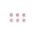 0.40CT = 6 X FANCY INTENSE PINK/SI1 ROUND BRILLIANT CUT ARGYLE PINK DIAMONDS - IGI COLLECTORS EDITION (Thumbnail 1)