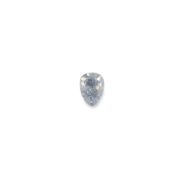 0.15CT FANCY GREY BLUE/SI2 PEAR SHAPE ARGYLE PINK DIAMOND - IGI COLLECTORS EDITION (Image 1)