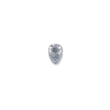 0.15CT FANCY GREY BLUE/SI2 PEAR SHAPE ARGYLE PINK DIAMOND - IGI COLLECTORS EDITION