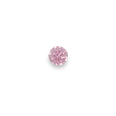 0.07CT FANCY INTENSE PINK/SI1 ROUND BRILLIANT CUT ARGYLE PINK DIAMOND - IGI COLLECTORS EDITION