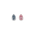 0.15CT = 2 X FANCY INTENSE PINK-FANCY INTENSE GREYISH BLUE/VS2 PEAR SHAPED ARGYLE PINK DIAMONDS - IGI COLLECTORS EDITION (Thumbnail 1)