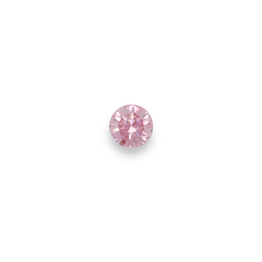 0.65CT FANCY INTENSE PURPLISH PINK/I1 ROUND BRILLIANT CUT ARGYLE PINK DIAMOND - IGI COLLECTORS EDITION